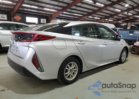 2020 Toyota Prius Prime Le z USA, uszkodzony, nr VIN JTDKARFP9L3126519